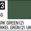 Mr Hobby C023 - Dark Green (2) - Mr. Color