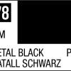 Mr Hobby C078 - Metal Black - Mr. Color