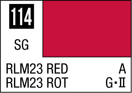 Mr Hobby C114 - Rlm23 Red - Mr. Color