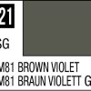 Mr Hobby C121 - Rlm81 Brown Violet - Mr. Color