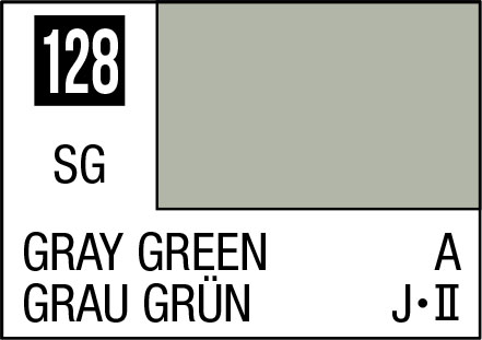 Mr Hobby C128 - Gray Green - Mr. Color