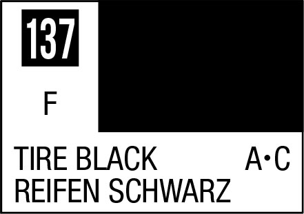 Mr Hobby C137 - Tire Black - Mr. Color (Copia)