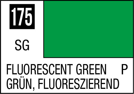 Mr Hobby C175 - Fluorescent Green - Mr. Color (Copia)