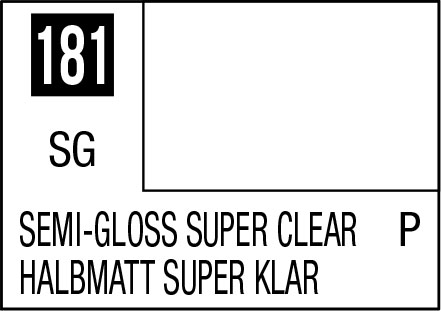 Mr Hobby C181 - Semi-Gloss Super Clear - Mr. Color (Copia)