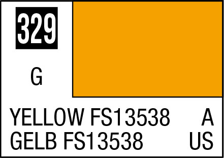 Mr Hobby C329 - Yellow Fs 13538 - Mr. Color