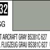 Mr Hobby C332 - Light Aircraft Gray Bs381C 627 - Mr. Color