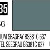 Mr Hobby C335 - Medium Seagray Bs381C637 - Mr. Color