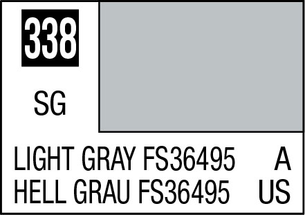 Mr Hobby C338 - Light Gray Fs 36495 - Mr. Color