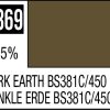 Mr Hobby C369 - Dark Earth Bs 381C/450 - Mr. Color