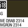 Mr Hobby C518 - Olive Drab 2314 - Mr. Color