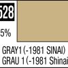 Mr Hobby C528 - Idf Gray 1 (-1981 Sinai) - Mr. Color