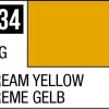 Mr Hobby H034 - Cream Yellow - Aqueous Hobby Color