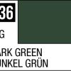 Mr Hobby H036 - Dark Green - Aqueous Hobby Color