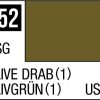 Mr Hobby H052 - Olive Drab (1) - Aqueous Hobby Color