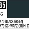 Mr Hobby H065 - Rlm70 Black Green - Aqueous Hobby Color