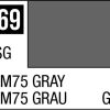 Mr Hobby H069 - Rlm75 Gray - Aqueous Hobby Color