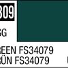 Mr Hobby H309 - Green Fs 34079 - Aqueous Hobby Color