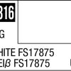 Mr Hobby H316 - White Fs 17875 - Aqueous Hobby Color