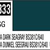 Mr Hobby H333 - Extra Dark Seagray Bs381C/640 - Aqueous Hobby Color