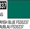 Mr Hobby H337 - Grayish Blue Fs 35237 - Aqueous Hobby Color