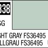 Mr Hobby H338 - Light Gray Fs 36495 - Aqueous Hobby Color
