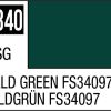 Mr Hobby H340 - Field Green Fs 34097 - Aqueous Hobby Color