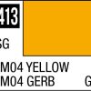 Mr Hobby H413 - Rlm04 Yellow - Aqueous Hobby Color