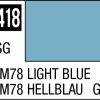 Mr Hobby H418 - Rlm78 Light Blue - Aqueous Hobby Color