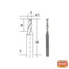 Proxxon 28759 - Frese in metallo duro