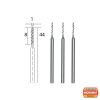 Proxxon 28854 - Punte elicoidali HSS 1 mm