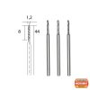 Proxxon 28856 - Punte elicoidali HSS 1,2 mm