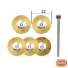 Proxxon 28962 - Spazzole in ottone