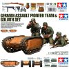 Tamiya 35357 German Assault Pioneer Team & Goliath Set