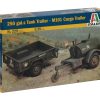 Italeri 0229 250 Gal.S Tank Trailer And M 101
