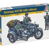 Italeri 0317 Zundapp KS750 With Sidecar