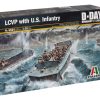 Italeri 6524 Lcvp W/ U.S. Infantry