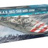 Italeri 5626 M.A.S. 568 4A Serie With Crew M.A.S. Crew & Accessories Included