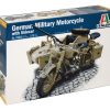 Italeri 7403 Bmw R75 German Military Motor