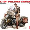 MiniArt 35168 U.S. Military Policeman W/Motorcycle