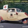 MiniArt 35382 Tempo A400 Lieferwagen. German 3-Wheel Delivery Van
