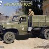 MiniArt 35386 1,5T 4X4 G7107 Cargo Truck W/Wooden Body