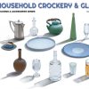 MiniArt 35559 Household Crockery & Glass Set