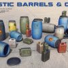 MiniArt 35590 Plastic Barrels & Cans