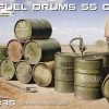 MiniArt 35592 U.S. Fuel Drums (55 Gals.)