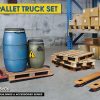 MiniArt 35606 Hand Pallet Truck Set