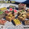 MiniArt 35628 Wooden Crates With Fruit