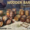 MiniArt 35630 Wooden Barrels. Medium Size