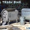 MiniArt 35636 Steel Trash Bins