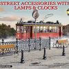 MiniArt 35639 Street Accessories With Lamps & Clocks