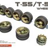 MiniArt 37058 T-55/T-55A Wheels Set